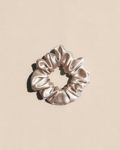 Nº3 | Bronze Mirage Small Silk Scrunchie